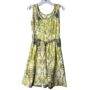 PopUpShop Tropical Print Dress. Great Condition. Size 3/4. Boutique Brand.